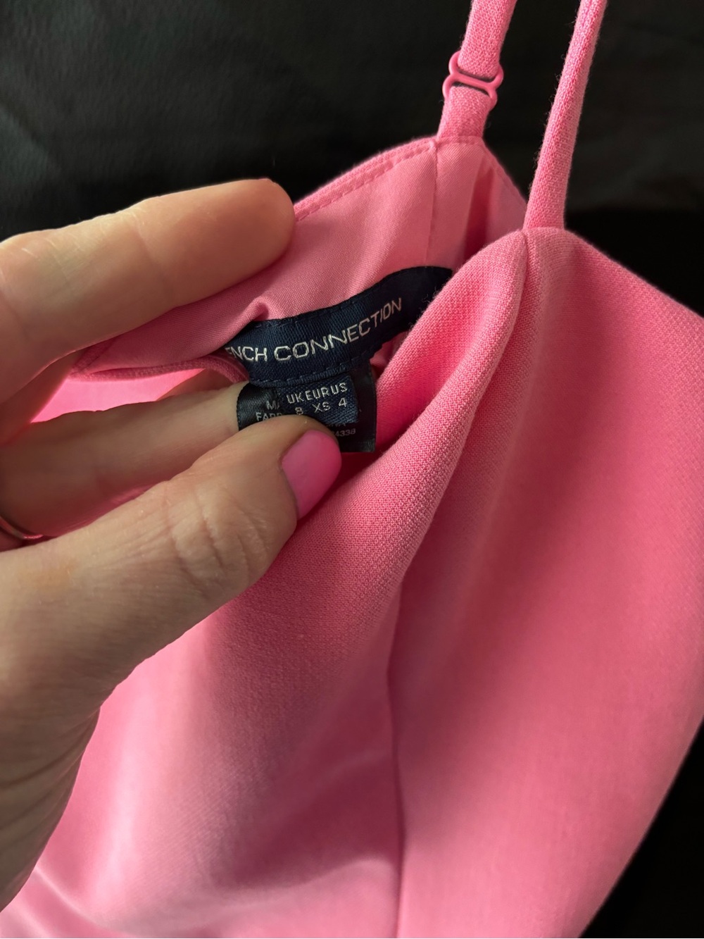 French Connection Y2K Mini Ruffle Dress - Picture 6 of 8